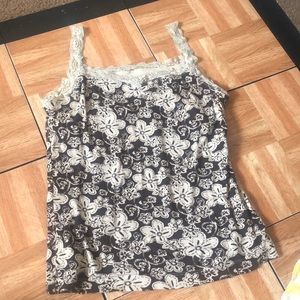 Floral tank top